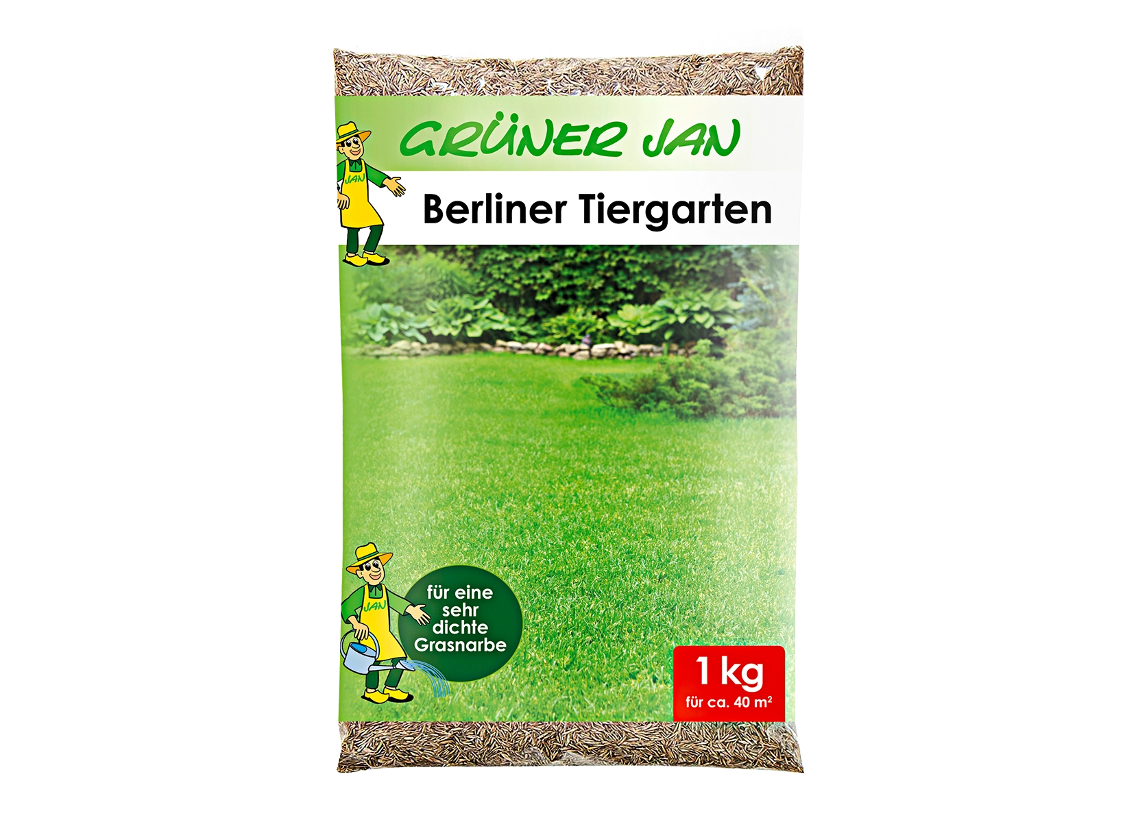 Grüner Jan Rasensamen Berliner Tiergarten 1kg Grüner Jan Rasensamen Berliner Tiergarten 1kg