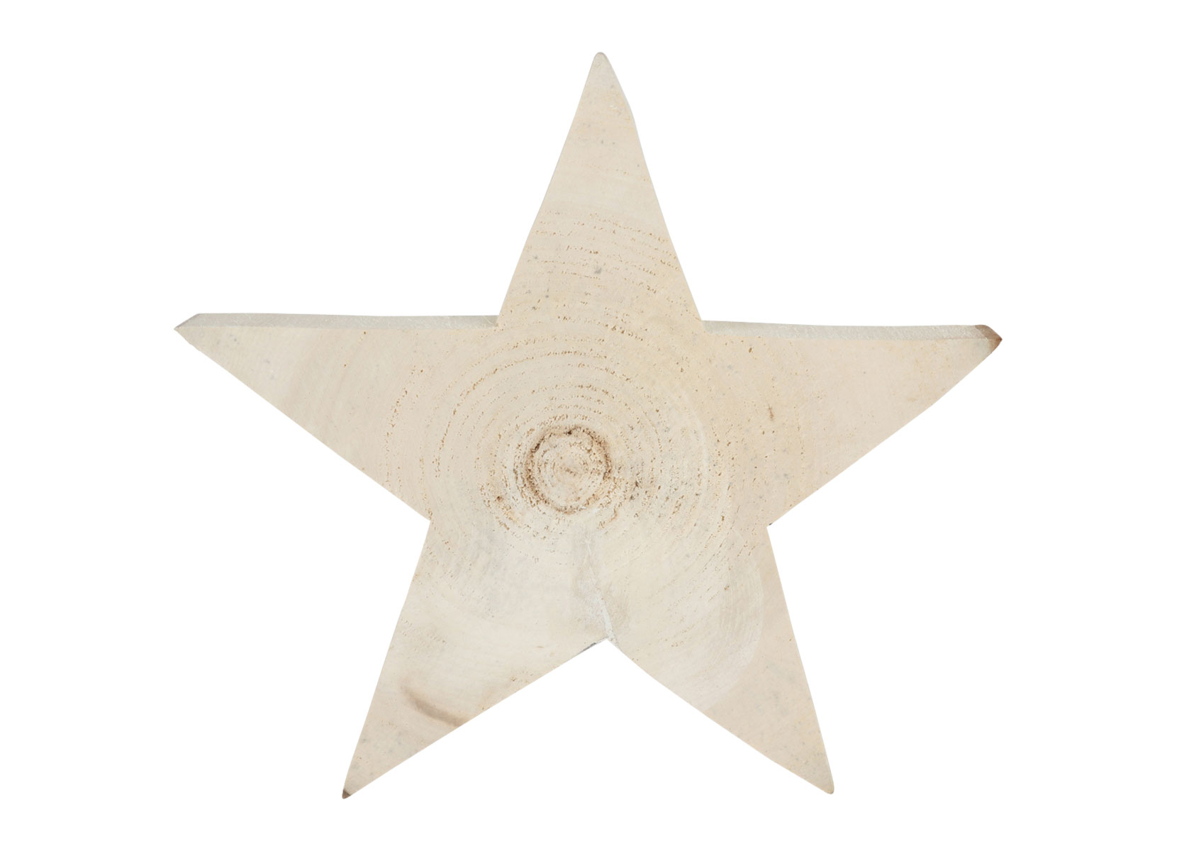 Großer Stern aus naturbelassenem Holz 30x30x3cm
