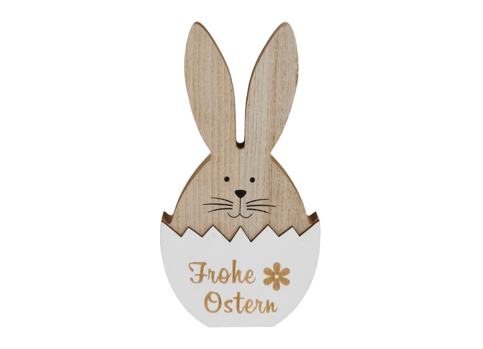 Osterhase in der Eierschale