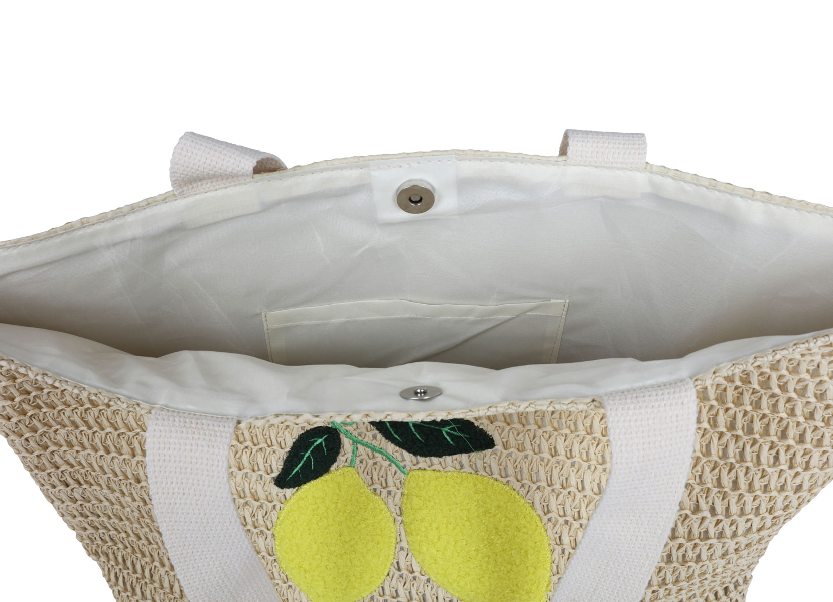 Shopper mit Zitronenmotiv