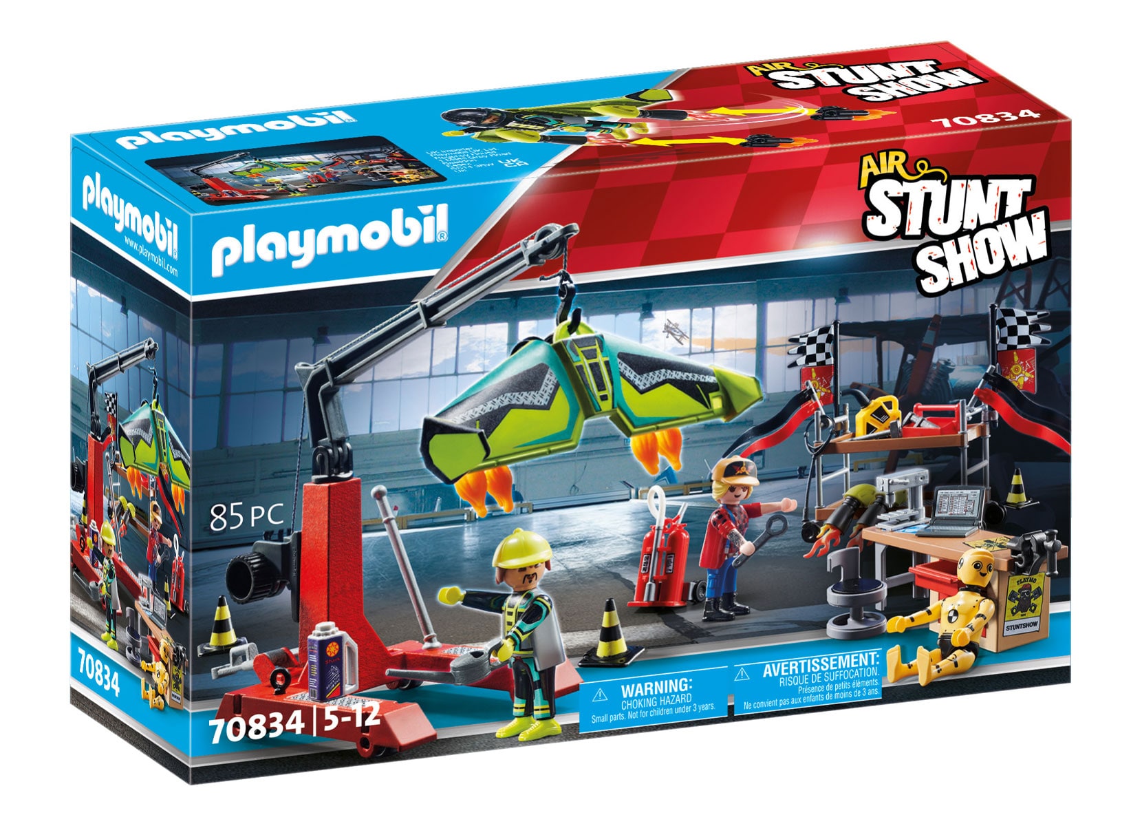 Playmobil 70834 Air Stuntshow Servicestation