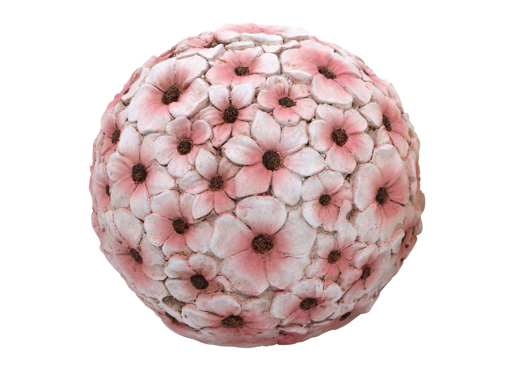 Blumenkugel klein 24x20cm aus Magnesia