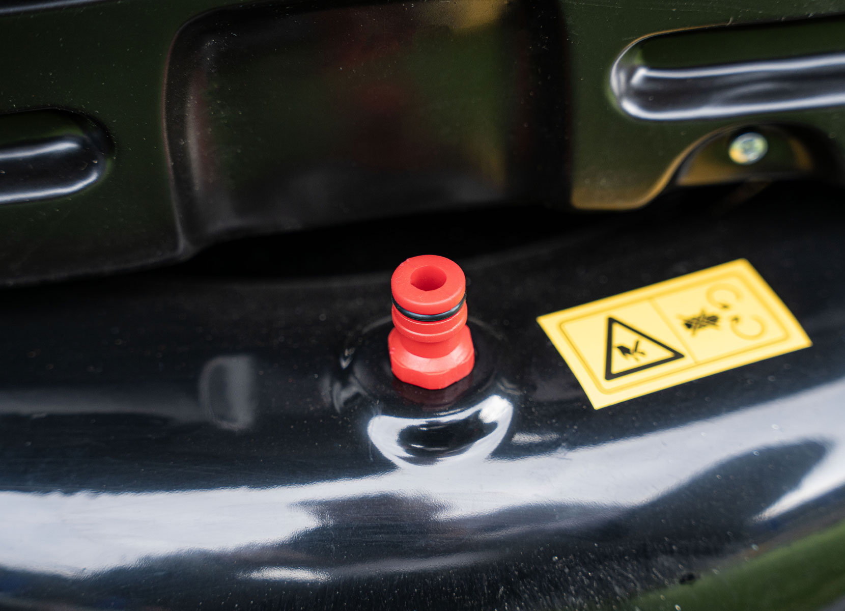 Home Deluxe REAPER Benzin-Aufsitzrasenmäher Schwarz