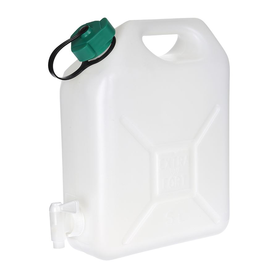 5l Kunststoff Wasserkanister mit Dosierpumpe