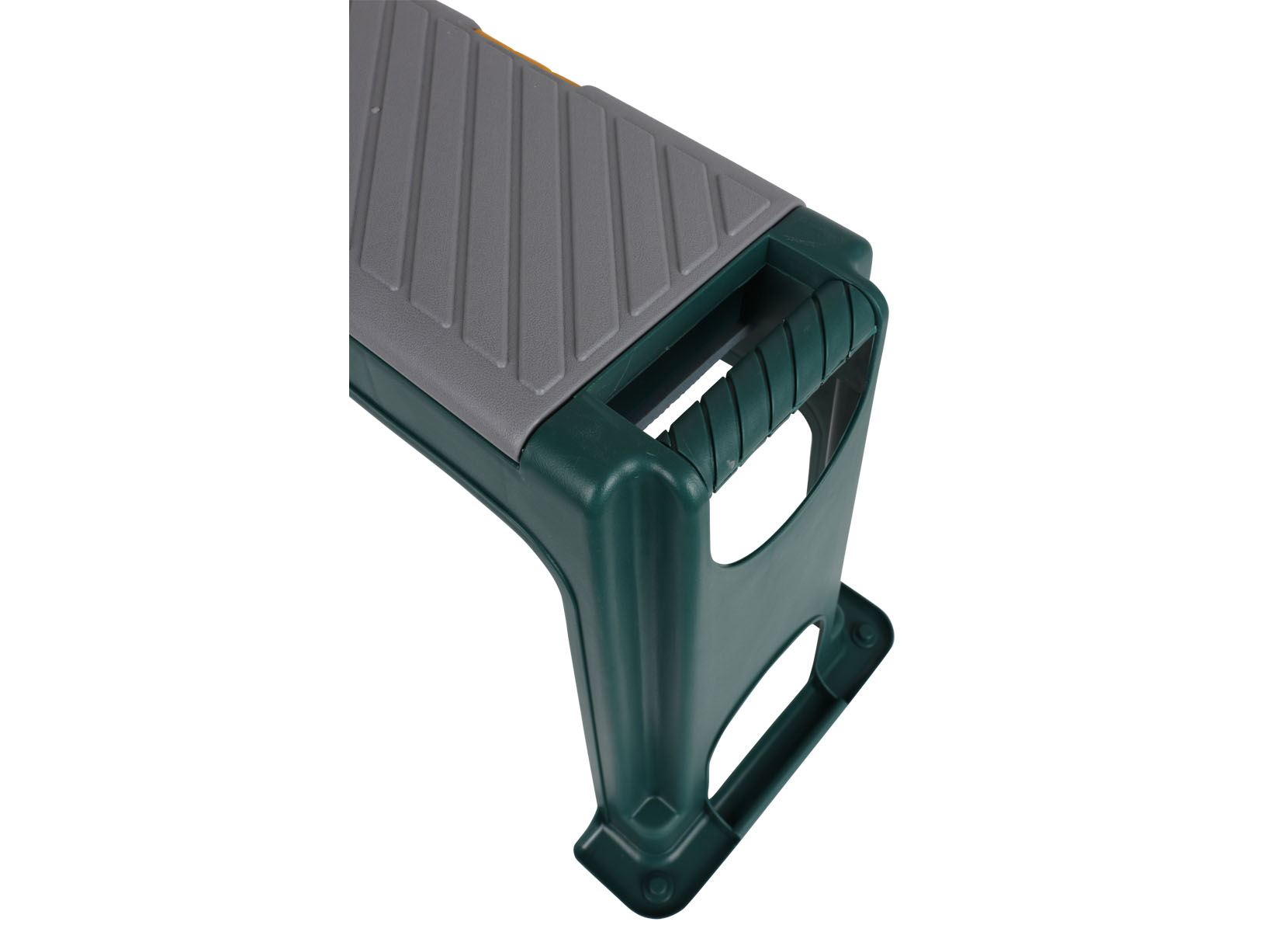 Grüner Jan Kniebank mit Stauraum 2in1