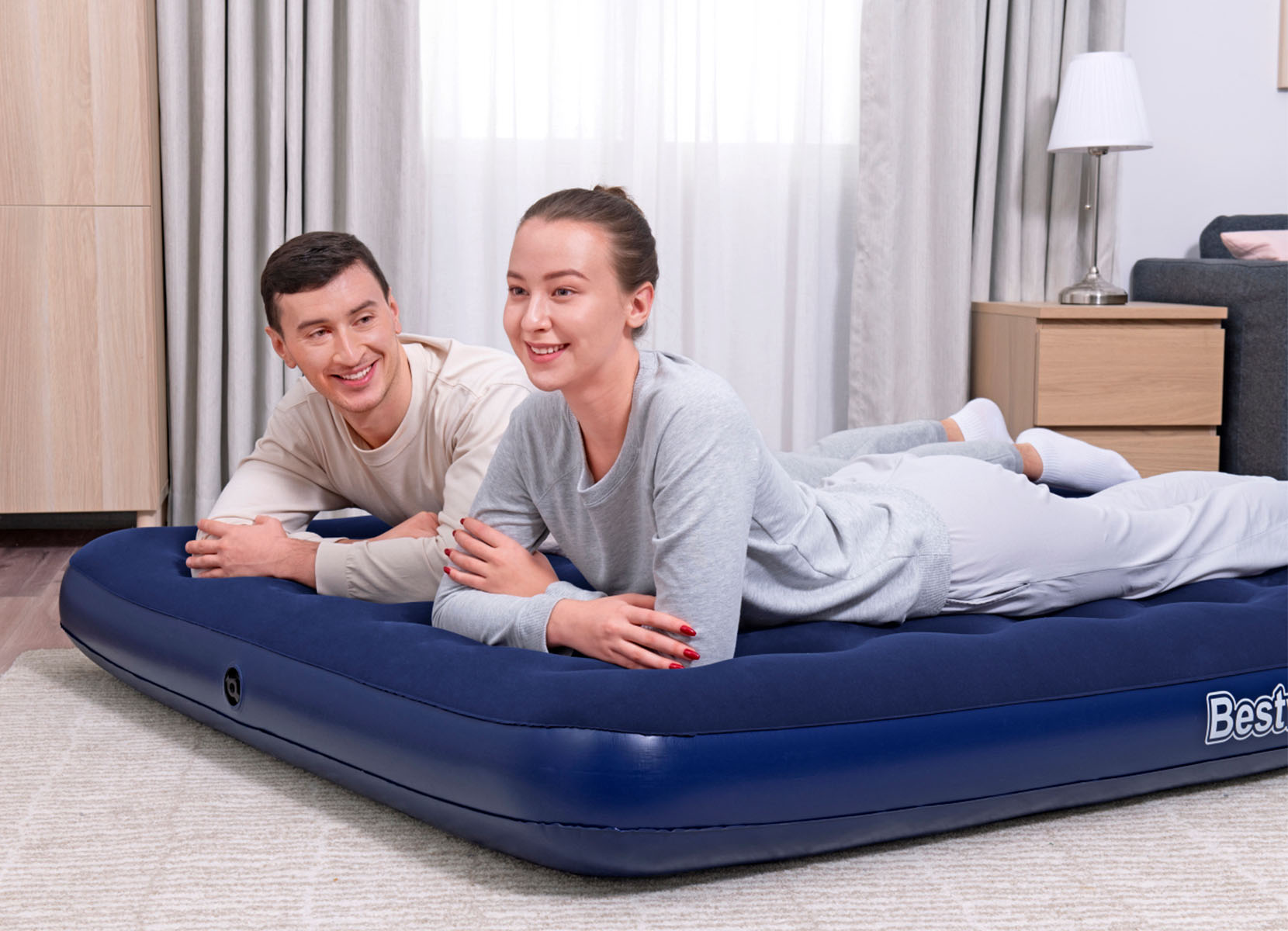 Bestway #67003 Doppel-Luftbett Queen-Size 203x152x22cm