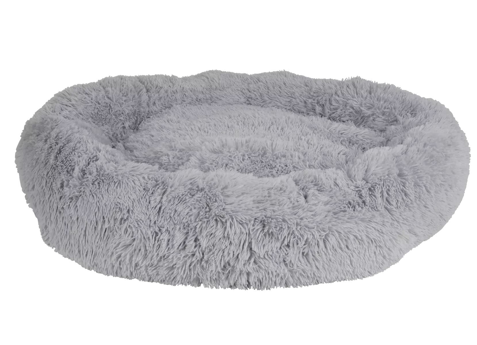 Tier-Plüschbett Donut 100cm Hellgrau Tier-Plüschbett Donut 100cm Hellgrau