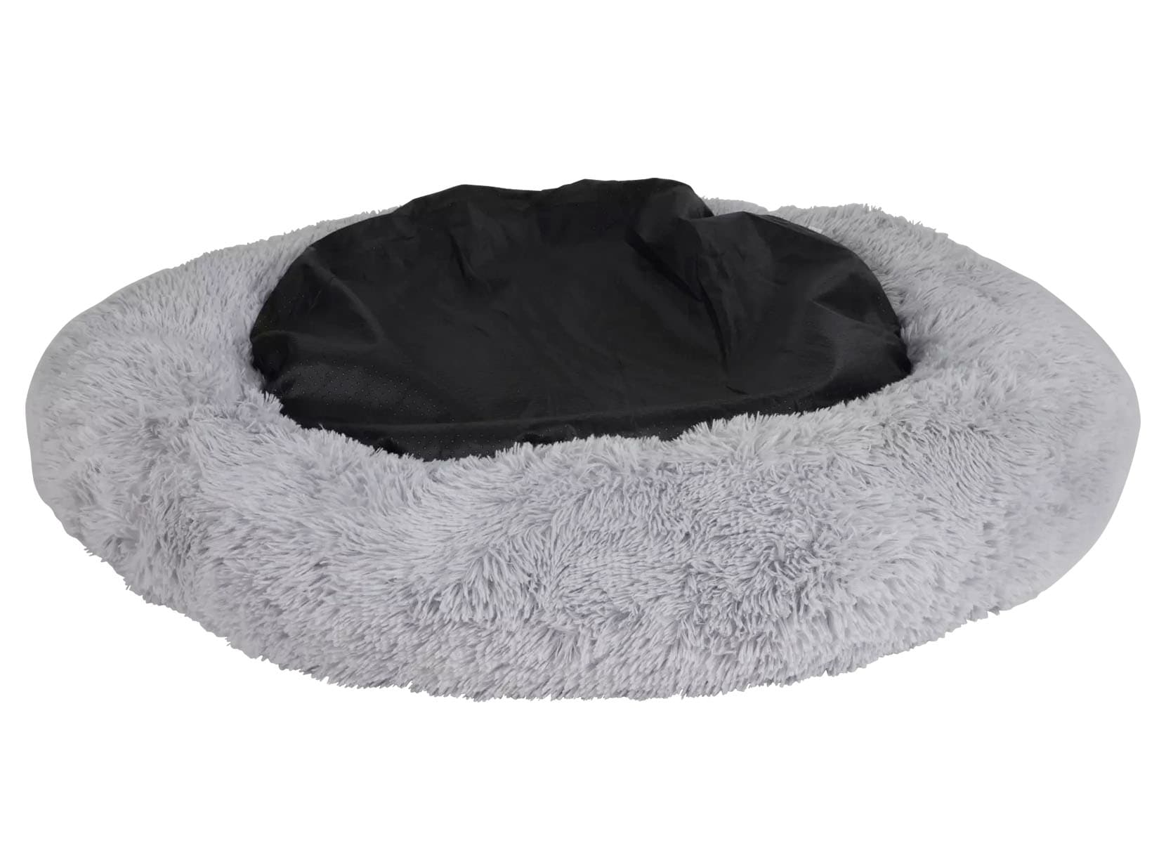 Tier-Plüschbett Donut 100cm Hellgrau Tier-Plüschbett Donut 100cm Hellgrau