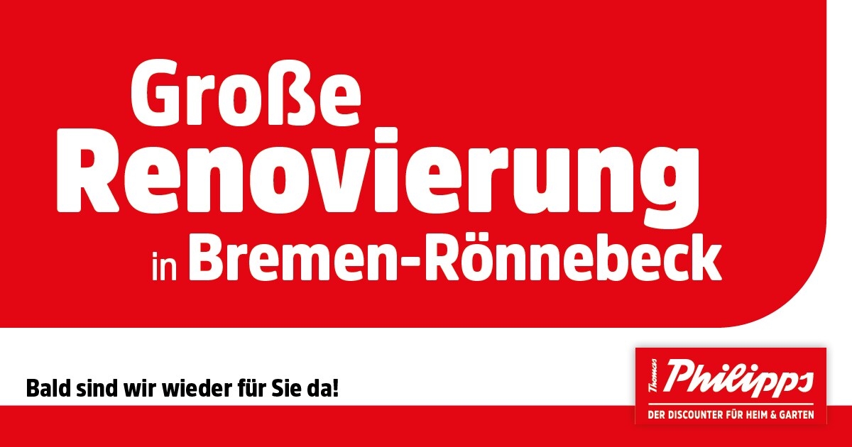 Thomas Philipps Bremen Der Heim & Garten Discounter