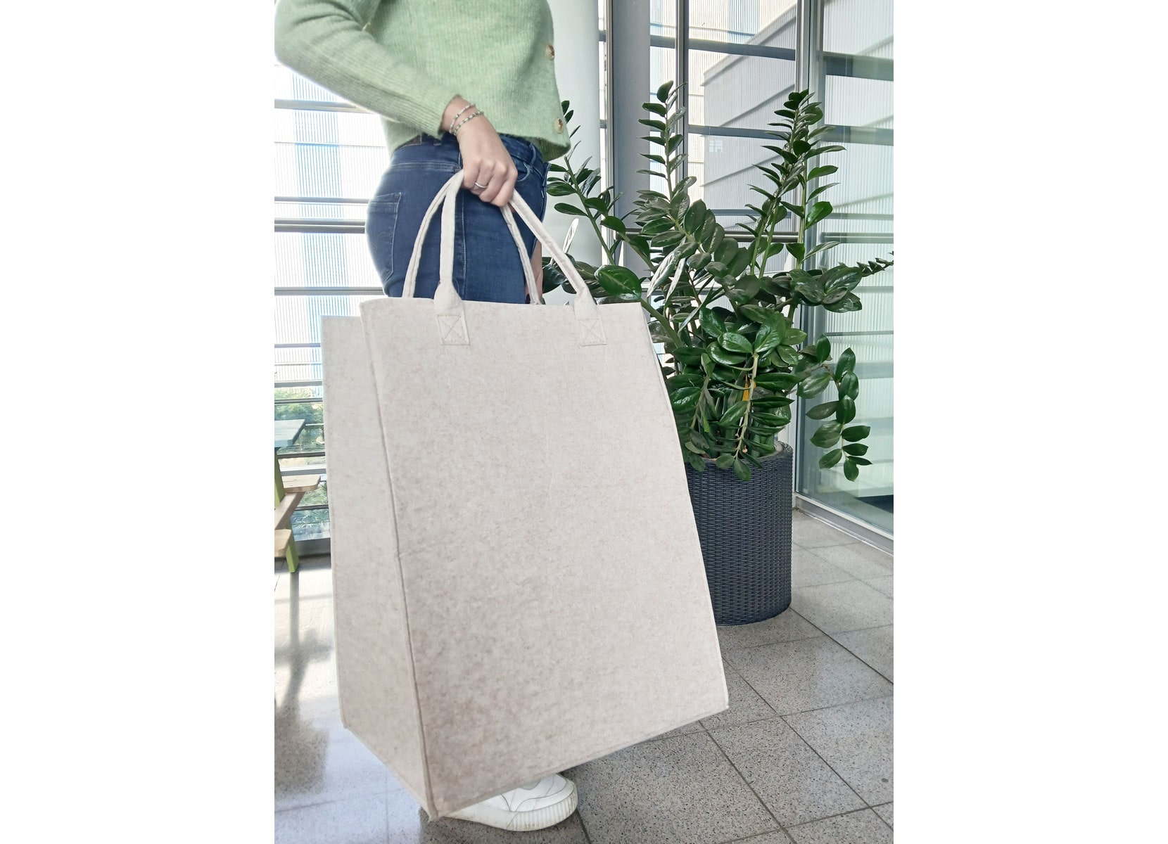 Riesige XXL-Filztasche 43x60x38cm Riesige XXL-Filztasche 43x60x38cm