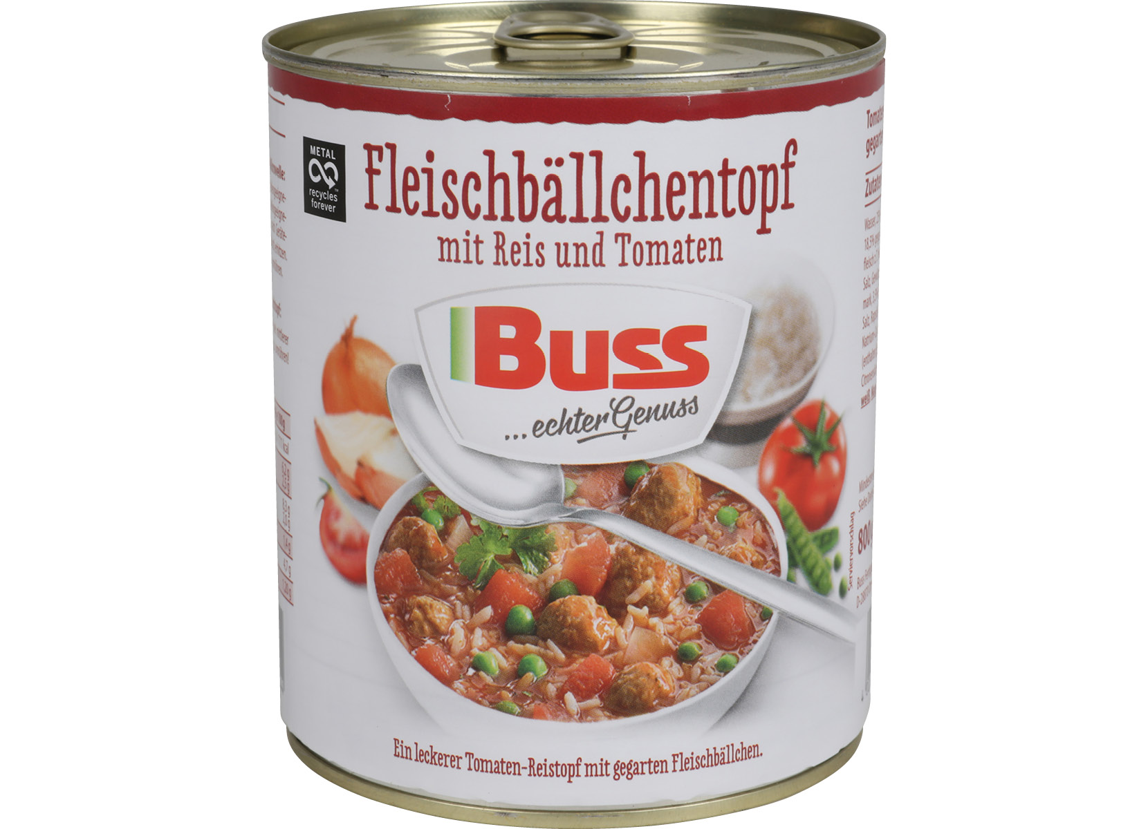 Fleischbällchentopf 800g Fleischbällchentopf 800g