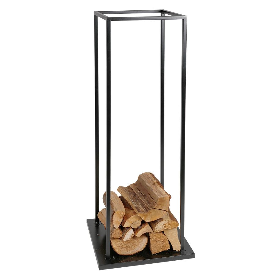 Kaminholzhalter aus Stahl 40x118x40cm