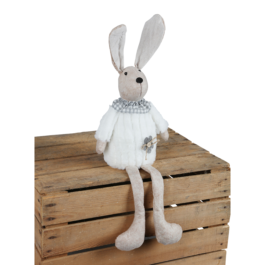 Großer Deko-Hase als Kantenhocker 59cm