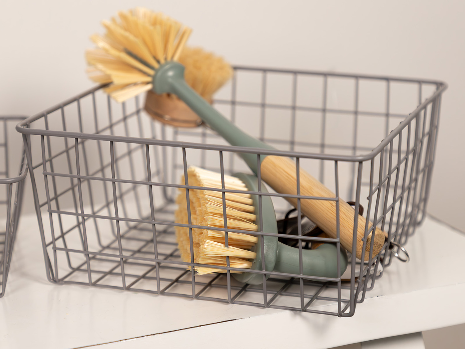Metall-Dekokörbe 4er-Set Grau
