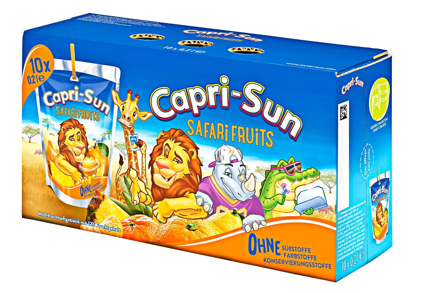 Fruchtsaftgetränk "Safari Fruits" Fruchtsaftgetränk "Safari Fruits"