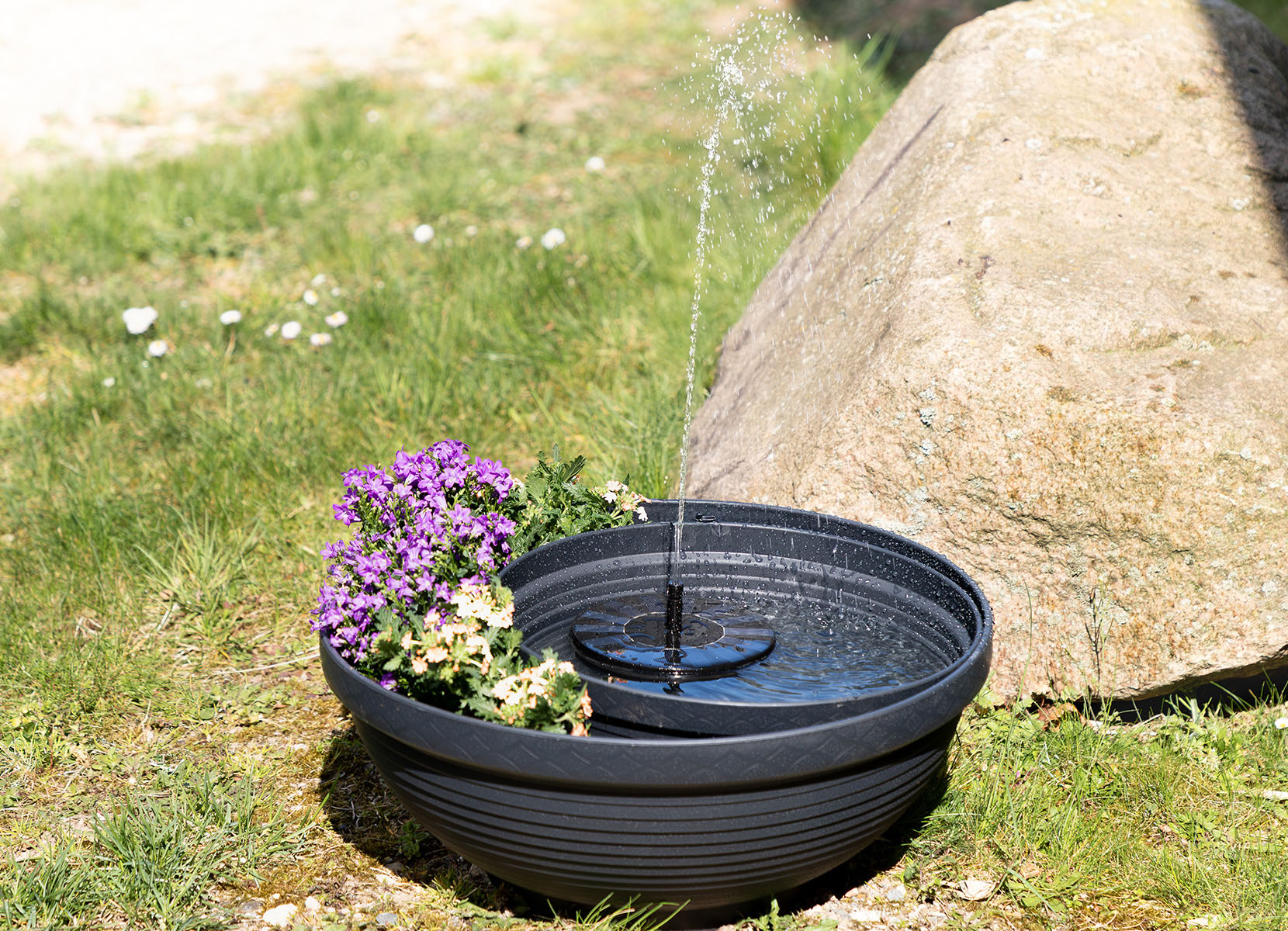 Pflanzschale Misa 52,5x22cm Anthrazit