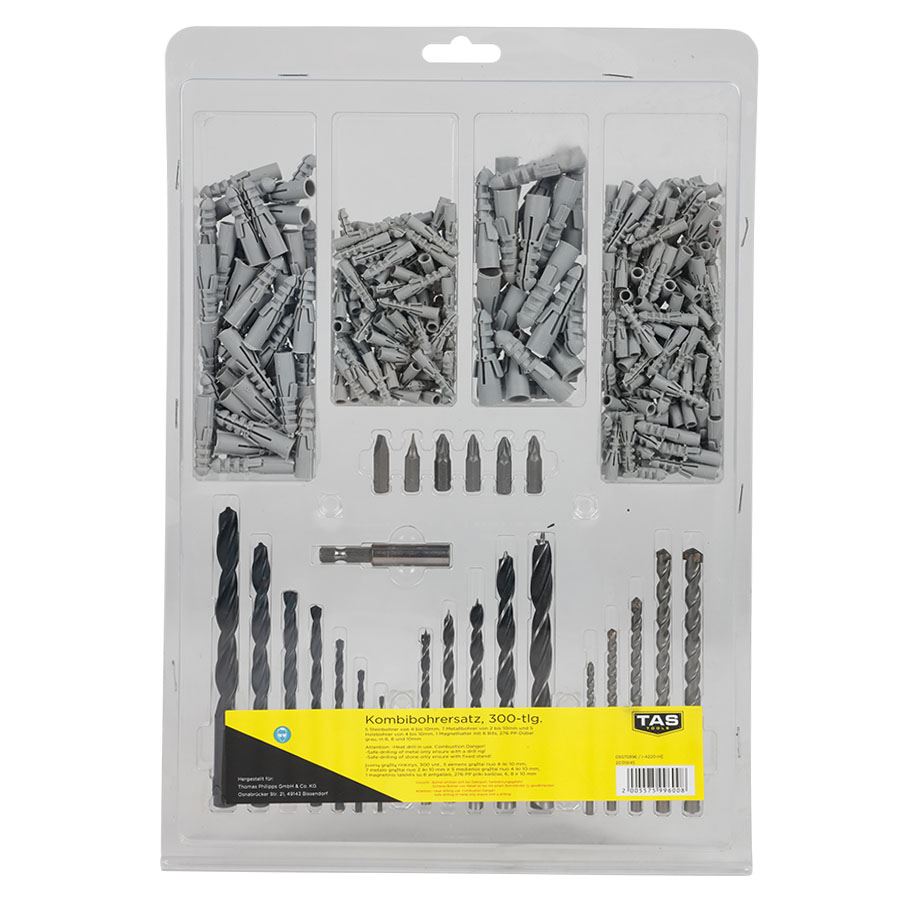 TAS Kombibohrersatz 300-teilig
