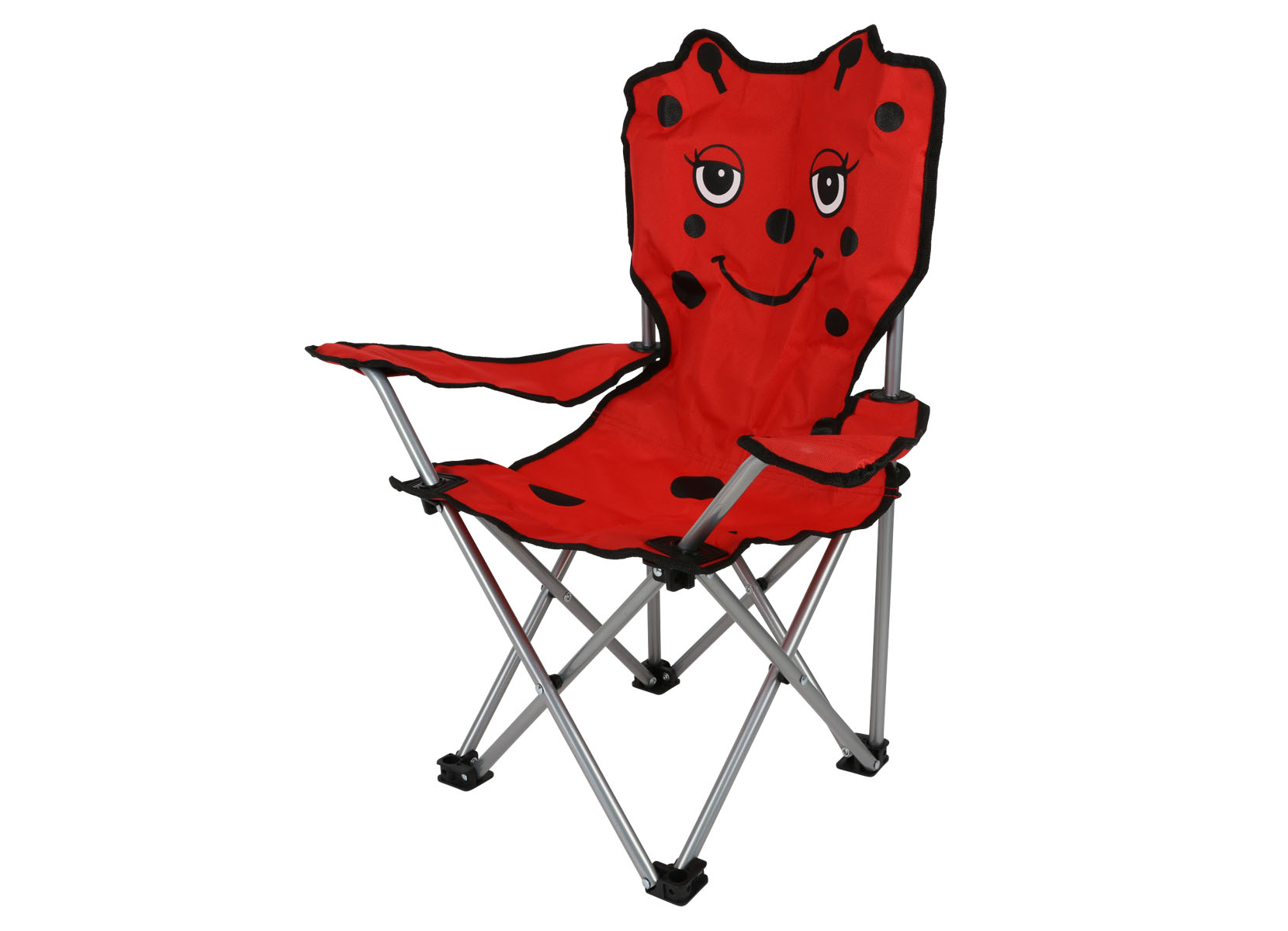 Kinder-Campingstuhl im Tierdesign Marienkäfer