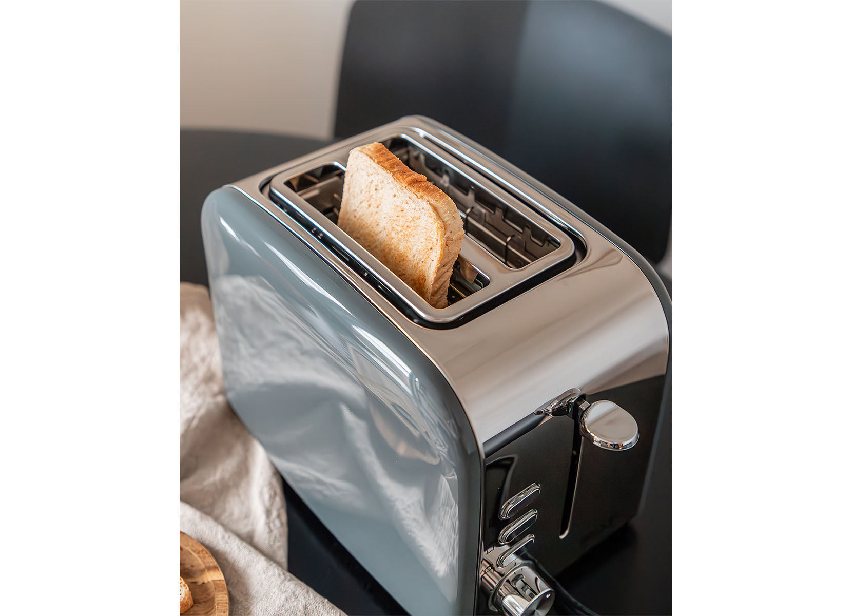 Retro-Toaster 800W Grau