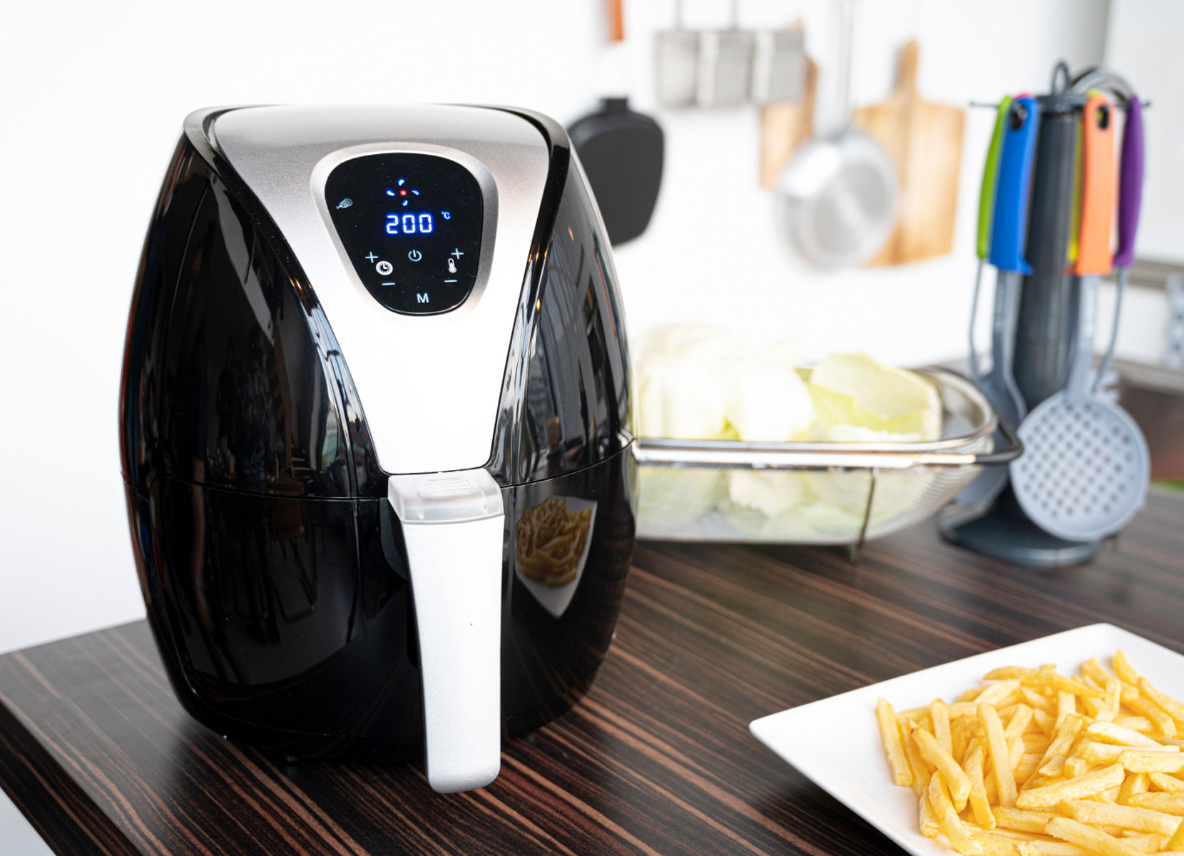 Cuisinier Deluxe Digitale Heißluftfritteuse 2,4L