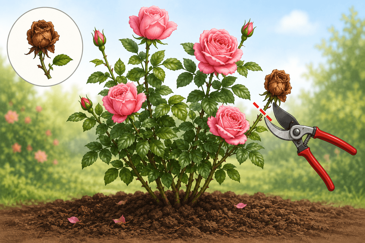sommerschnitt-rose