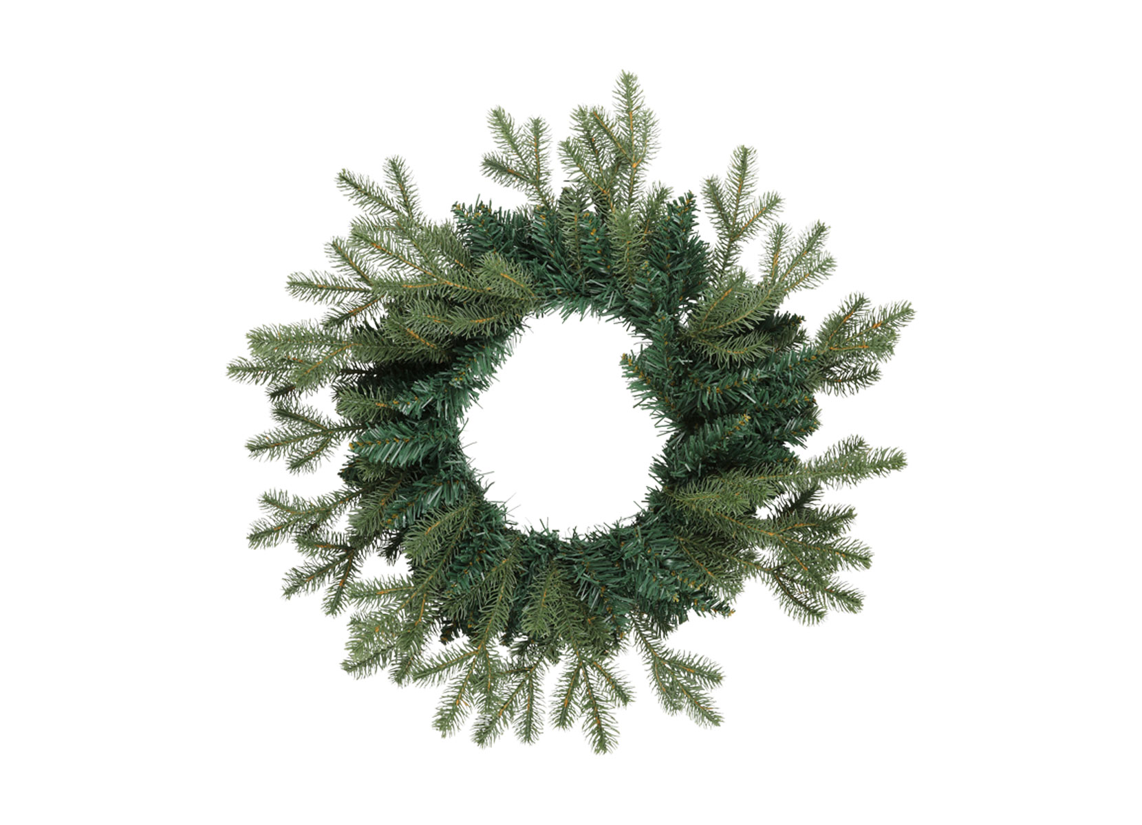 Künstlicher Tannenkranz zum selber Dekorieren 45cm