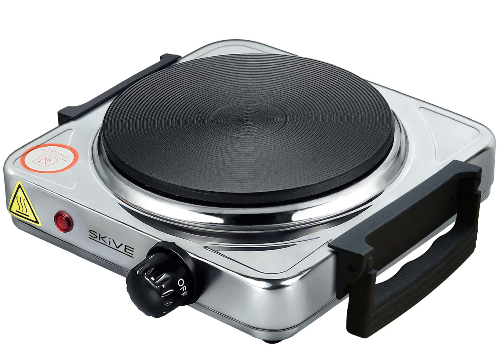 Skive Edelstahl-Einzelkochplatte KP10881 1000W