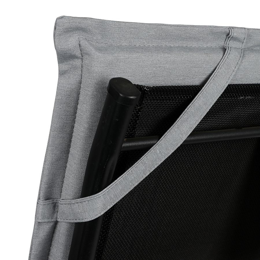 Outdoor-Hochlehner-Stuhlauflage Taupe