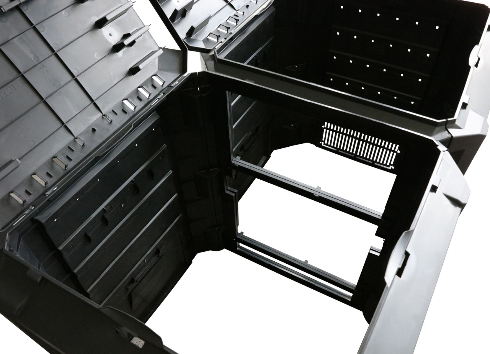 Doppelkammer-Komposter 800L