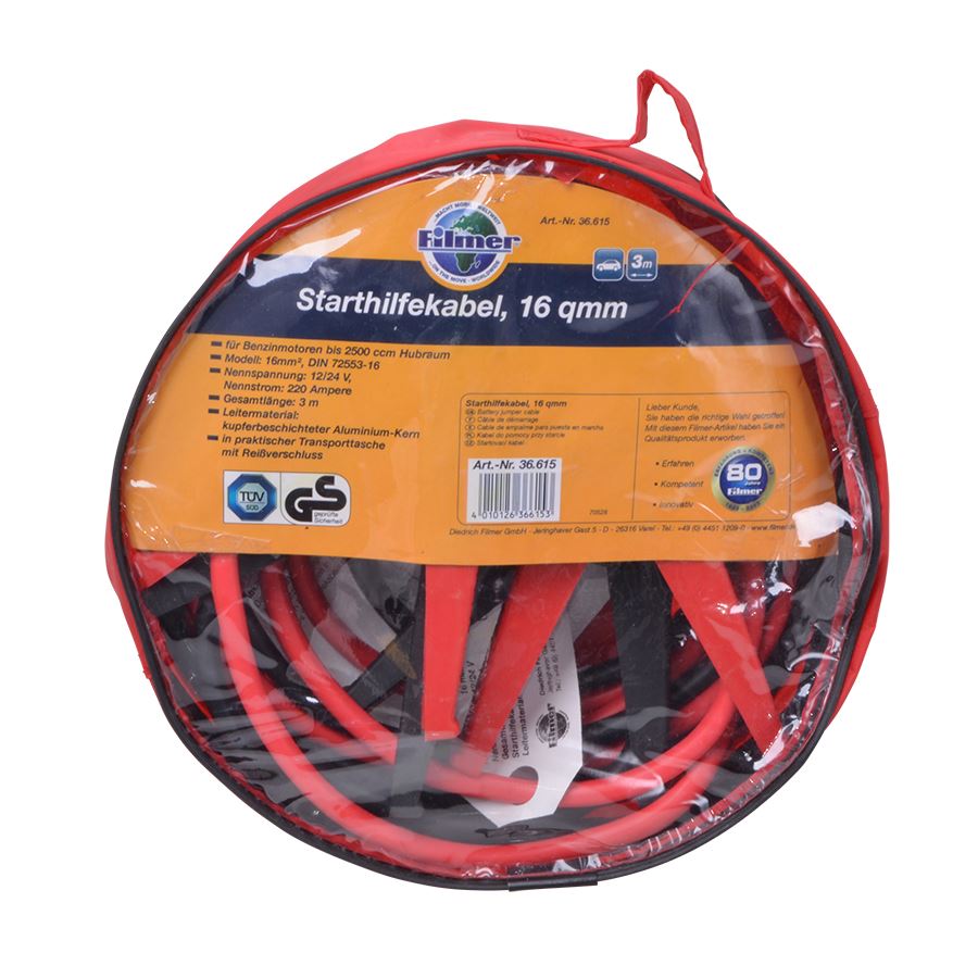 Filmer Starthilfekabel 16mm² DIN 72553-16