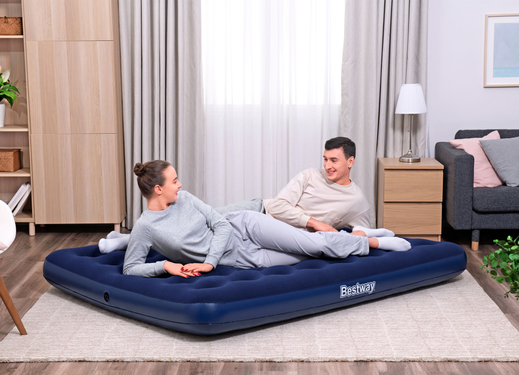 Bestway #67003 Doppel-Luftbett Queen-Size 203x152x22cm