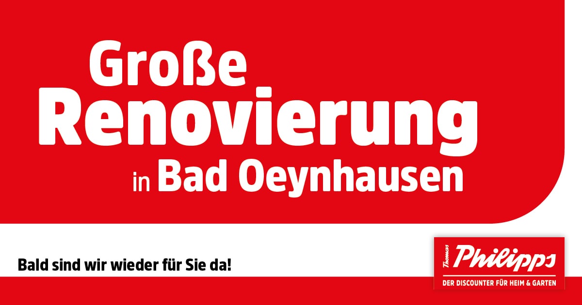 Thomas Philipps Bad Oeynhausen Der Discounter in der Nähe
