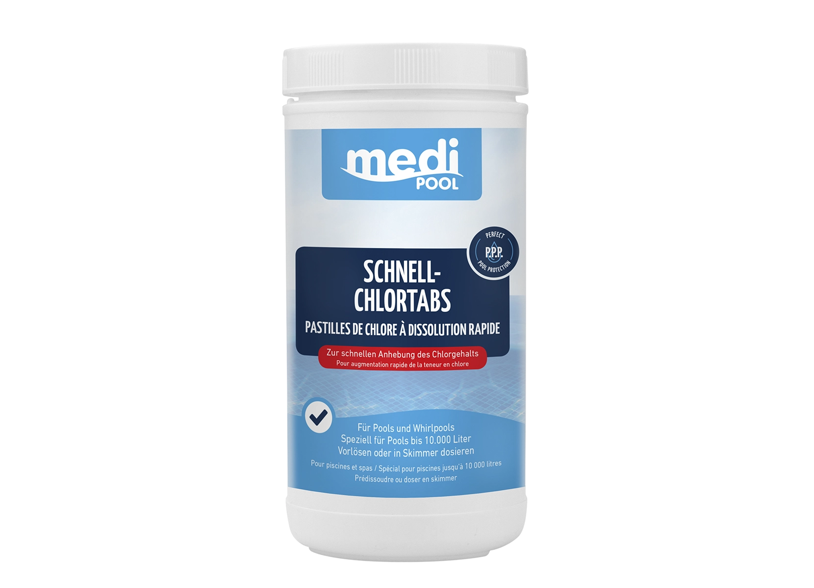 medi Pool Schnell-Chlortabs 50 x 20g = 1kg medi Pool Schnell-Chlortabs 50 x 20g = 1kg