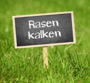 Rasen kalken in in 4 Schritten Gegen Unkarut & Moos