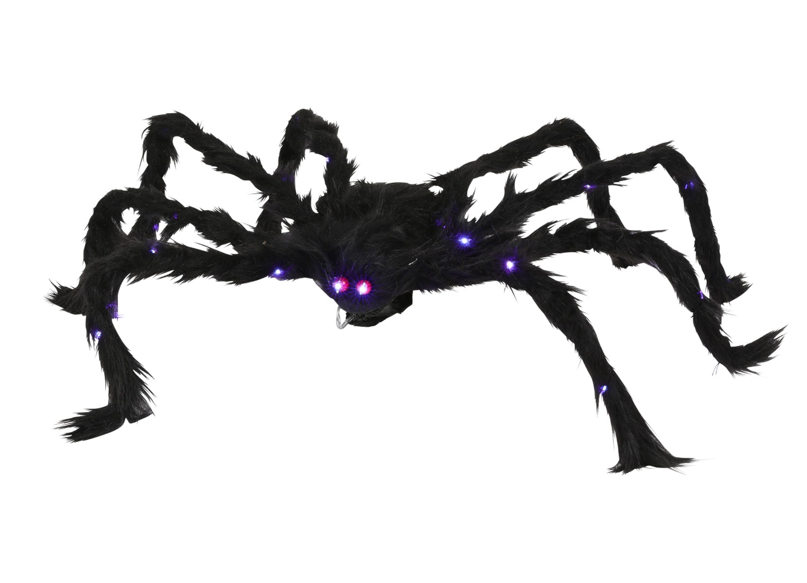 Halloween-Spinne mit 32 LEDs 55cm